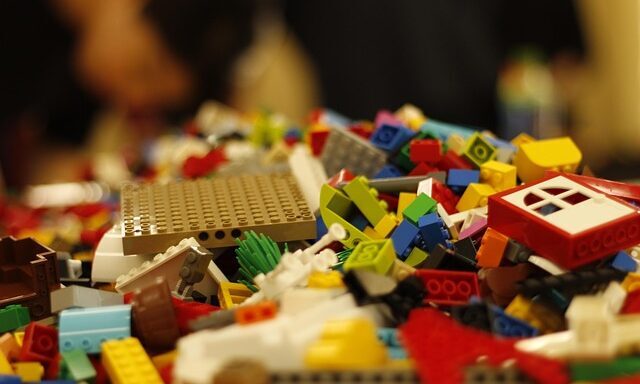 Peças Lego Coloridas